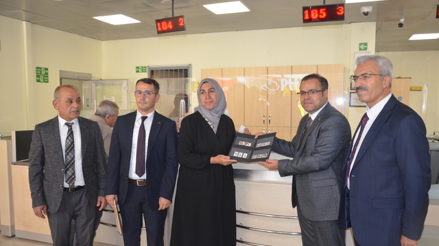 Kilis'te PTT'nin kuruluşunun 185. yıl dönümü kutlandı