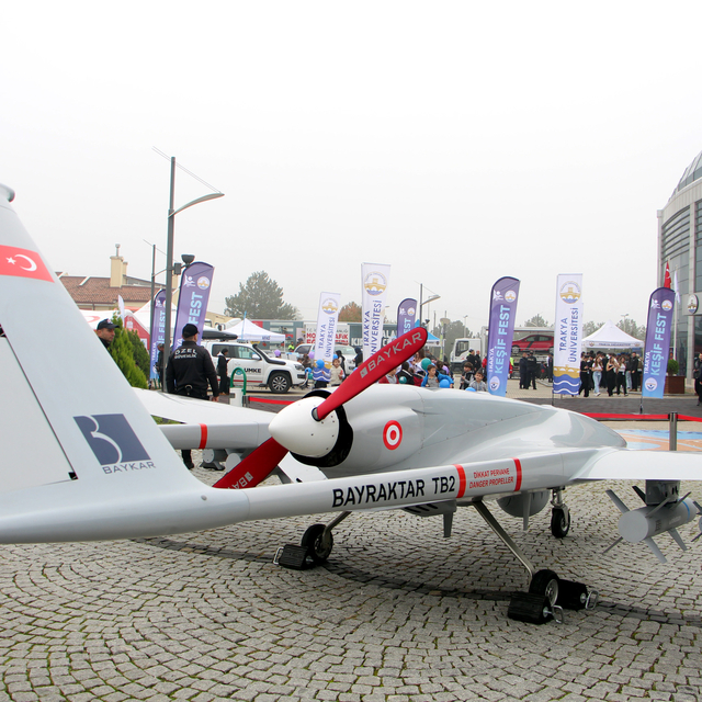 Trakya Keşif Fest'te, Bayraktar TB2 ilgi gördü