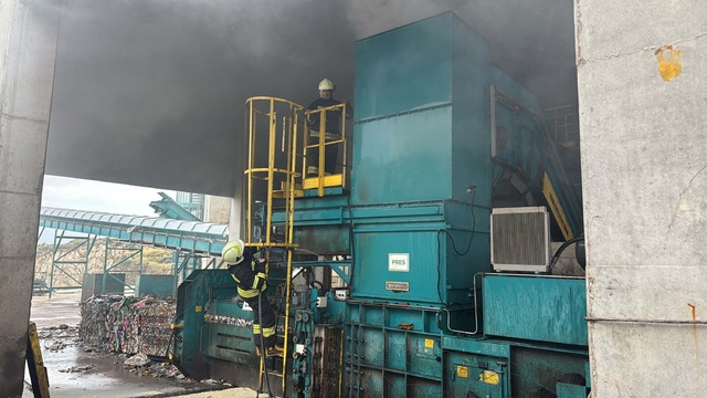 Milas'ta katı atık tesisinde patlama: 3 yaralı