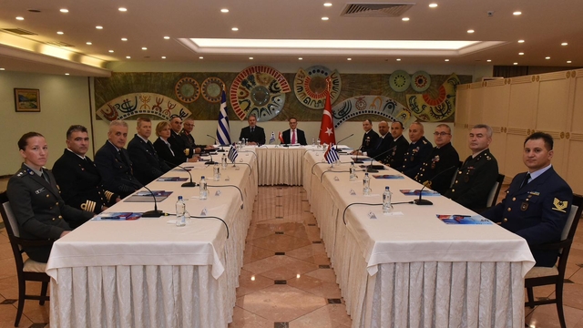 Türkiye ve Yunanistan arasındaki Güven Artırıcı Önlemler Toplantısı'nın yeni turu İzmir'de yapıldı