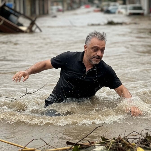 İzmir'de sağanak etkili oldu; 1 kişi kayıp (4)