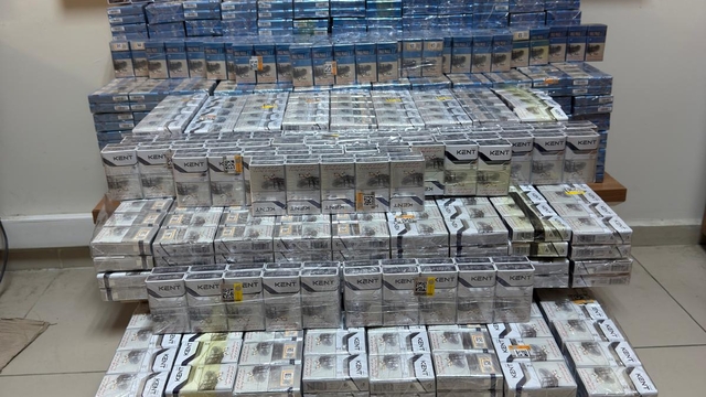 Muradiye'de 3 bin 750 paket kaçak sigara ele geçirildi