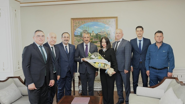 Edirne Valisi Sezer, PTT personelini kabul etti