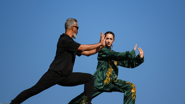 Parklarda yaptığı antrenmanlarla dünya üçüncüsü olan Liyne Nisa'nın gözü şampiyonlukta