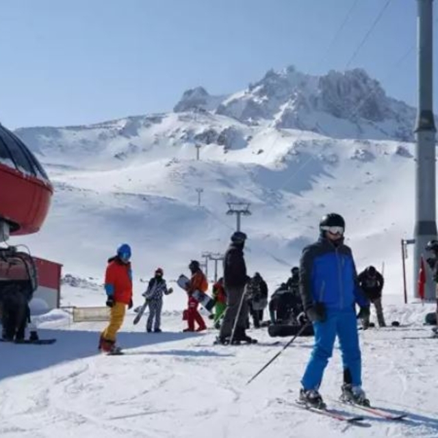 Erciyes Kayak Merkezi için yeni sezonda 3 milyon ziyaretçi hedefi