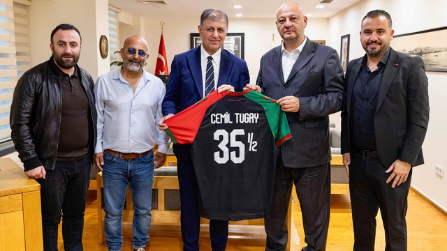 Karşıyaka'dan Tugay'a stat ziyareti