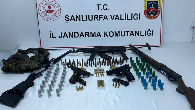 Şanlıurfa'da silah kaçakçılığı operasyonunda 7 şüpheli yakalandı