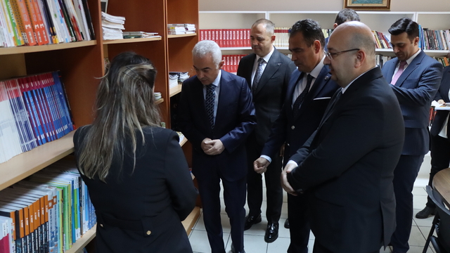 Kırklareli'nde hükümlüler için kütüphane kuruldu