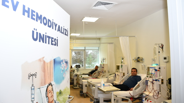 Çorum'da Ev Hemodiyalizi Ünitesinde 10. grup hasta sınavı yapıldı