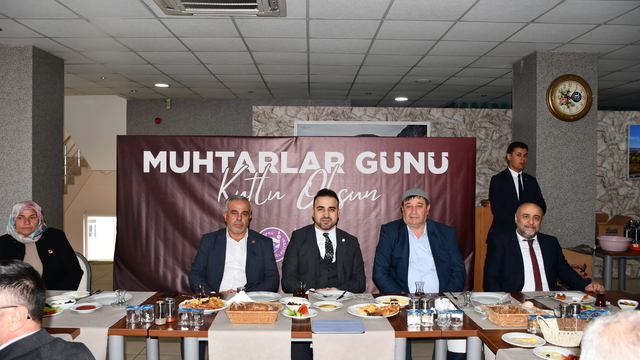 Vezirköprü'de Muhtarlar Günü kutlandı