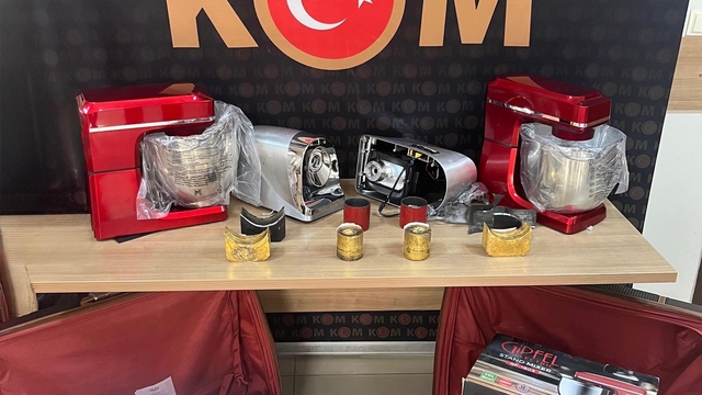Nevşehir'de 61 kilo 121 gram kaçak altın ele geçirildi