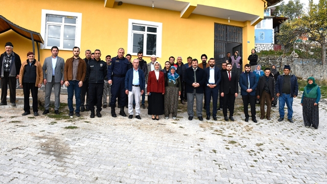 Gümüşhacıköy Kaymakamı Güneş, köy ziyaretlerine devam ediyor