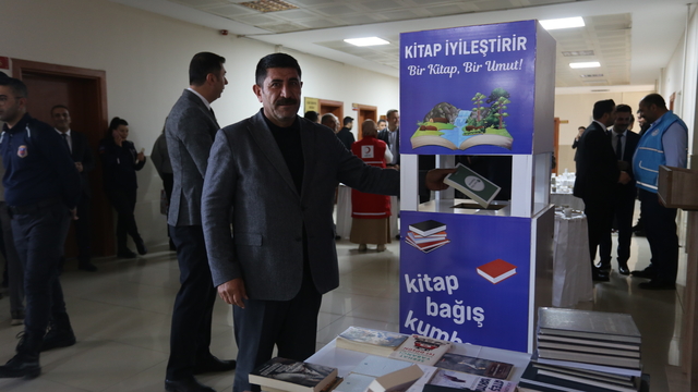 Patnos'ta tutuklu ve hükümlüler için kitap bağış kampanyası yapıldı