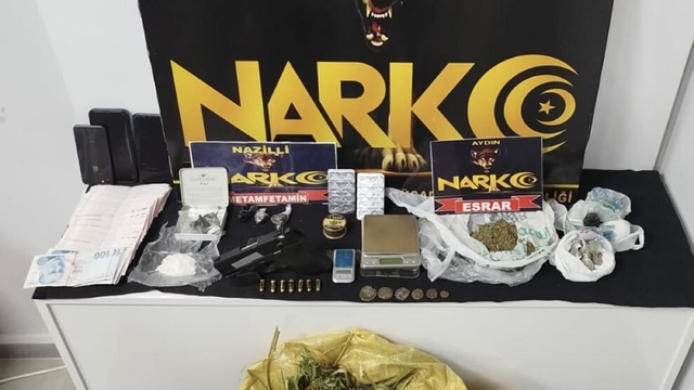 Aydın'da uyuşturucu operasyonu; 2 tutuklama