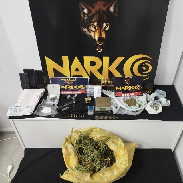 Aydın'da uyuşturucu operasyonu; 2 tutuklama