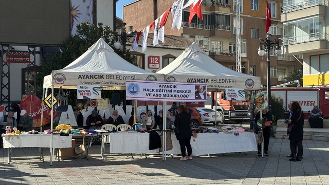 Ayancık'ta Filistin yararına kermes düzenlendi