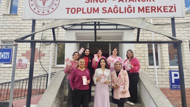 Ayancık'ta meme kanserine dikkat çekildi