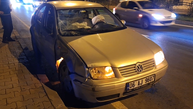 Samsun'da otomobilin çarptığı elektrikli bisikletteki 2 çocuk yaralandı
