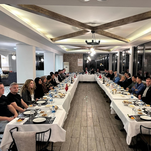 Ladik Kaymakam Vekili Özbalta için veda yemeği düzenlendi