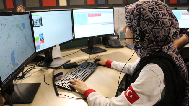 Isparta'da, 112'ye 8 ayda gelen 260 bin çağrıdan 160 bini asılsız