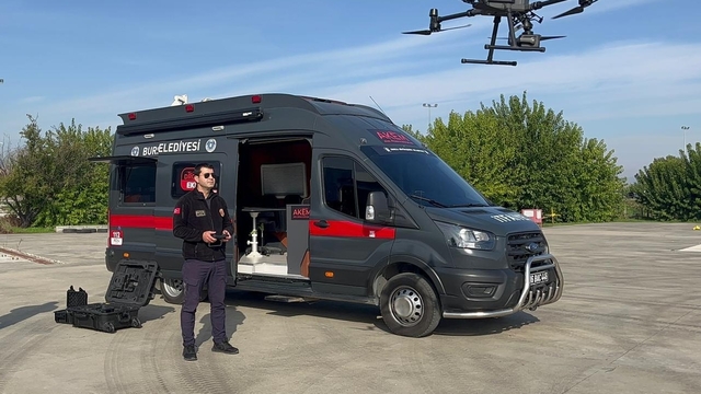 'Alev savaşçıları', termal kameralı ısı tespit dronu ile gökyüzünden hayat kurtarıyor