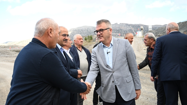 Seydişehir'deki Alacabel Tüneli'nde incelemelerde bulunuldu