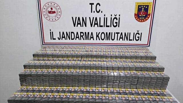 Van'da 2 bin 470 paket kaçak sigara ele geçirildi