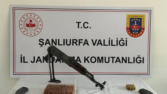 Şanlıurfa'da silah kaçakçılığı operasyonunda 1 şüpheli yakalandı