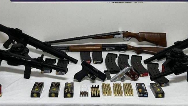 Tekirdağ'da ruhsatsız silahların bulunduğu çiftlikte yakalanan 2 şüpheli tutuklandı