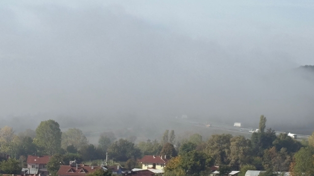 Bolu'da sis etkili oldu