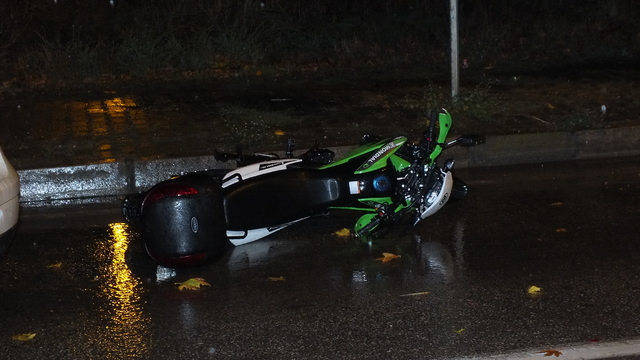 Tokat'ta devrilen motosikletin sürücüsü öldü