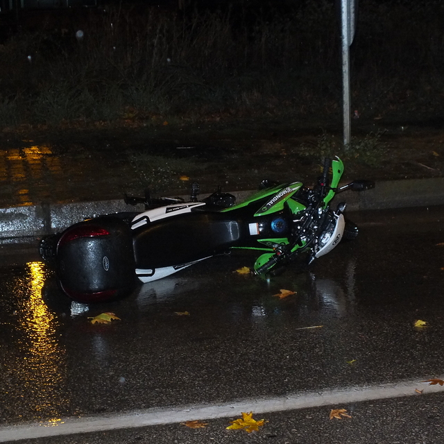 Tokat'ta devrilen motosikletin sürücüsü öldü