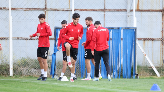Sivasspor kupa maçına hazır