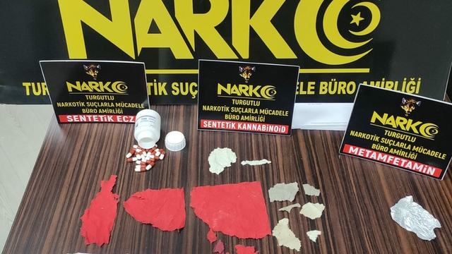 Manisa'da uyuşturucu operasyonu; 1 tutuklama