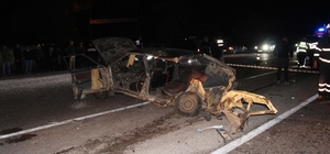 Çankırı'da iki otomobil çarpıştı: 1 ölü, 3 yaralı