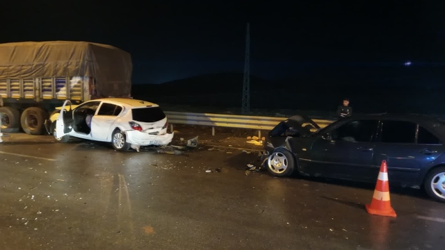 Hatay'da' zincirleme kaza: 2 kişi yaralandı