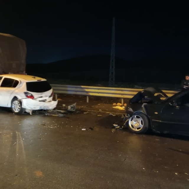 Hatay'da' zincirleme kaza: 2 kişi yaralandı