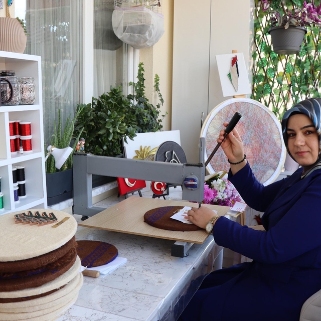 Filografi sanatı geçim kaynağı oldu