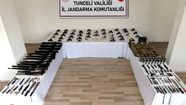 Tunceli merkezli 31 ilde silah kaçakçılığı operasyonu: 60 gözaltı