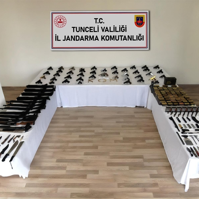 Tunceli merkezli 31 ilde silah kaçakçılığı operasyonu: 60 gözaltı