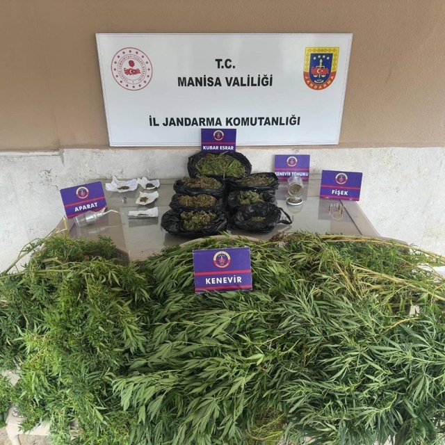 Manisa'da uyuşturucu operasyonu: 11 tutuklama