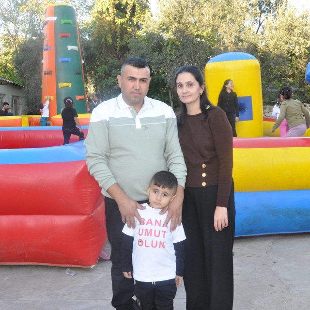 Kiraz'da DMD hastası Mehmet Gökalp için etkinlik düzenlendi