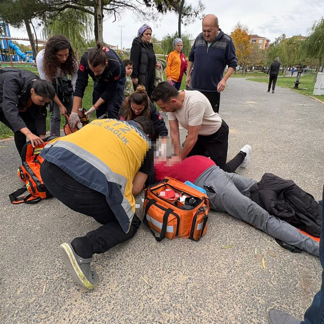 Yürüyüş yapmak için gittiği parkta, kalp krizi geçirip hayatını kaybetti