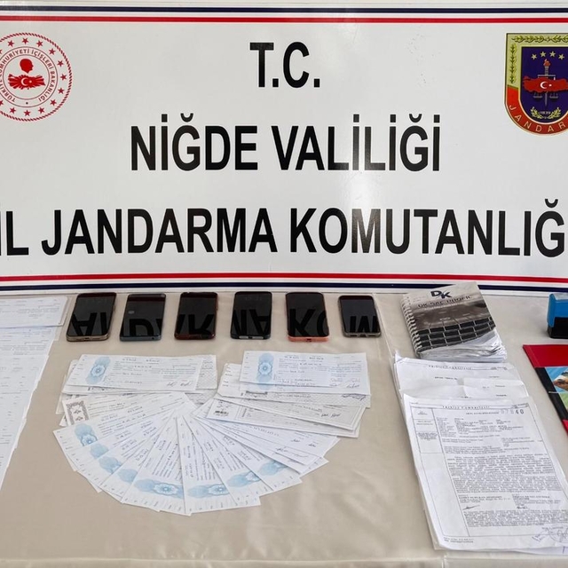 Niğde'de tefecilik operasyonunda 4 zanlı yakalandı