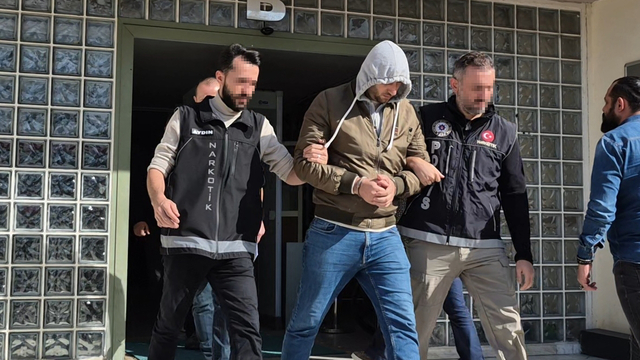 Aydın'da uyuşturucu operasyonunda yakalanan şüpheli tutuklandı