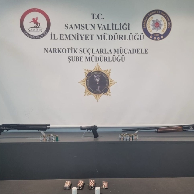 Samsun'da eş zamanlı uyuşturucu operasyonunda 9 kişi gözaltına alındı