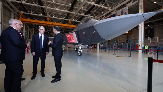 İngiltere Başbakanı Starmer, TUSAŞ'ı ziyaret ederek KAAN hakkında bilgi aldı