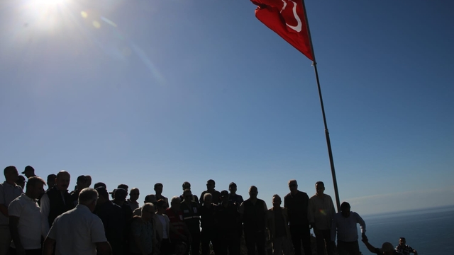 Bozyazı ilçesinde "3. Cumhuriyet Yürüyüşü ve Bayrak Değişimi" etkinliği yapıldı