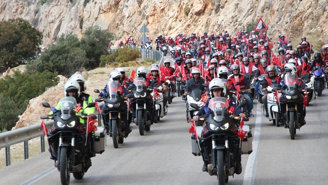 Kaş'ta "Cumhuriyet Yolunda Kaskımla Güvenli Sürüş" etkinliği düzenlendi