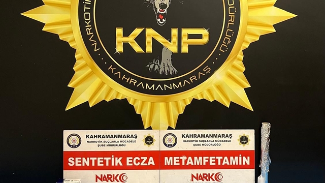 Kahramanmaraş'ta uyuşturucu operasyonunda yakalanan 3 şüpheli tutuklandı